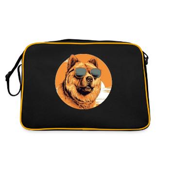 Bouffe - Sac Retro - noir/or - Dos