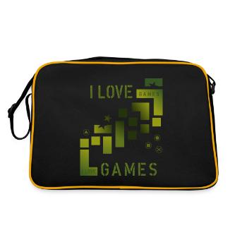 Jeux d’amour - Sac Retro - noir/or - Dos