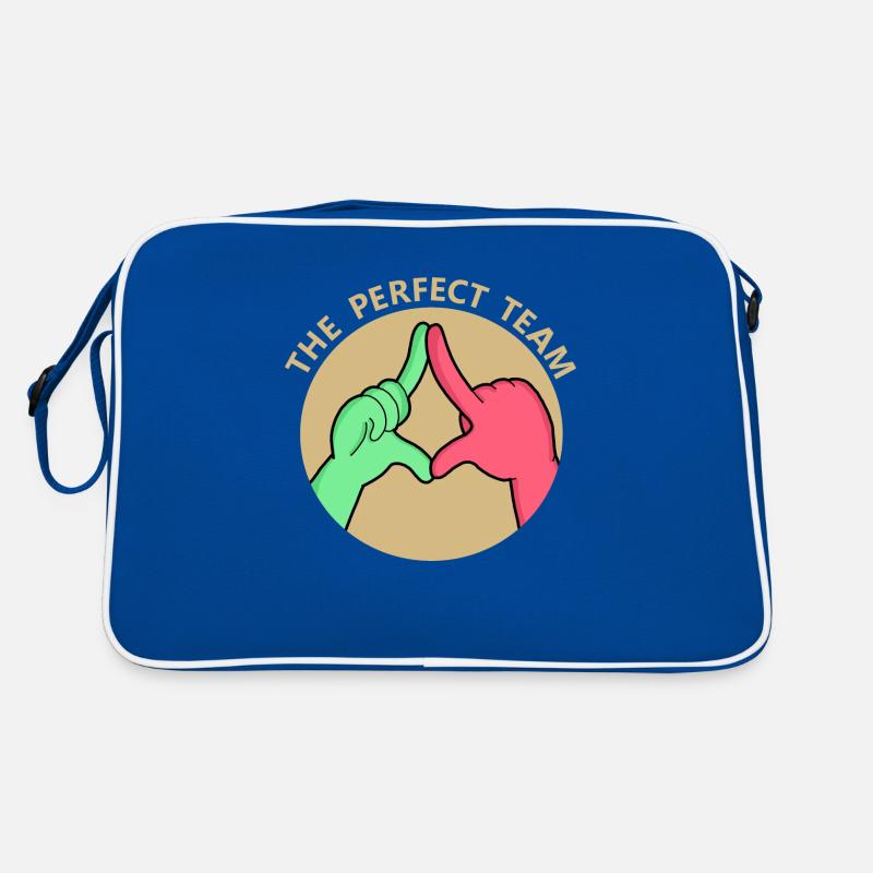 DAS BESTE TEAM Retro Tasche