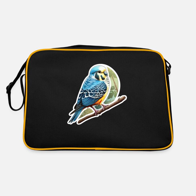 Perruche bleue Sac Retro