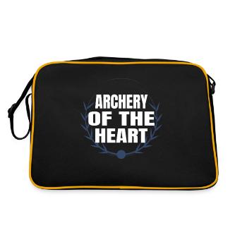 love fun love languages marriage statement gift - Retro Bag - black/gold - Back