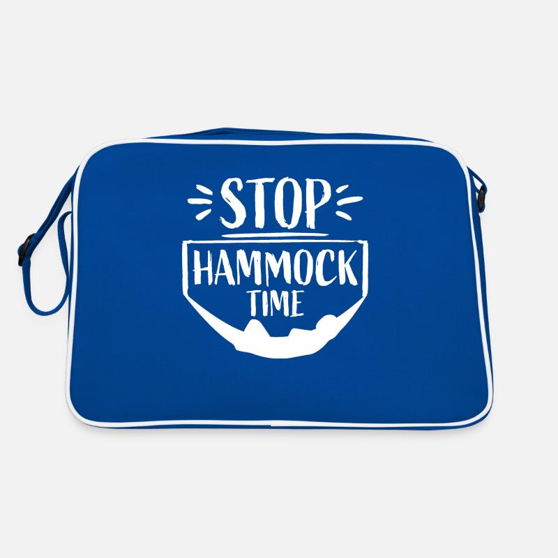 Arrêt drôle Hamac Temps Détente Dormir Camping Sac Retro