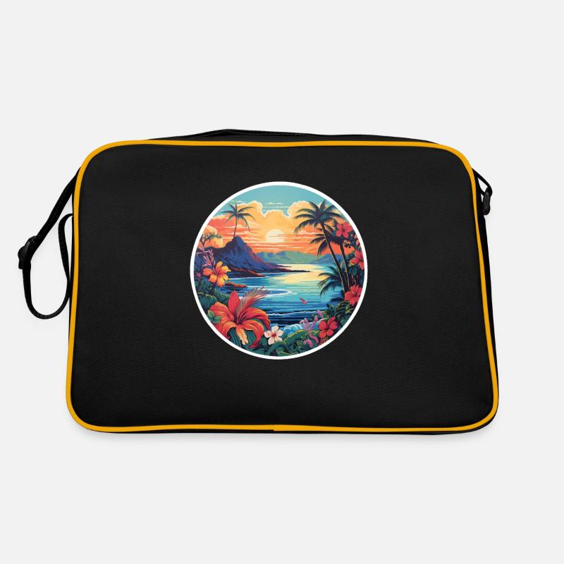 Paradis tropical Sac Retro