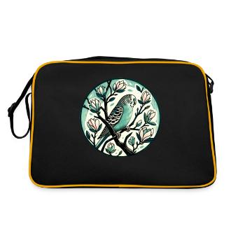 Parakeet - Retro Bag - black/gold - Back