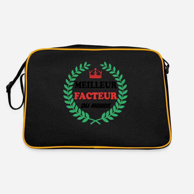 MEILLEUR FACTEUR DU MONDE Sac Retro