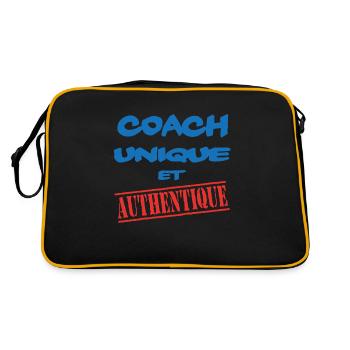 COACH UNIQUE - Retro Bag - black/gold - Back