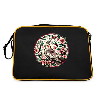 Calopsitte - Sac Retro - noir/or - Dos