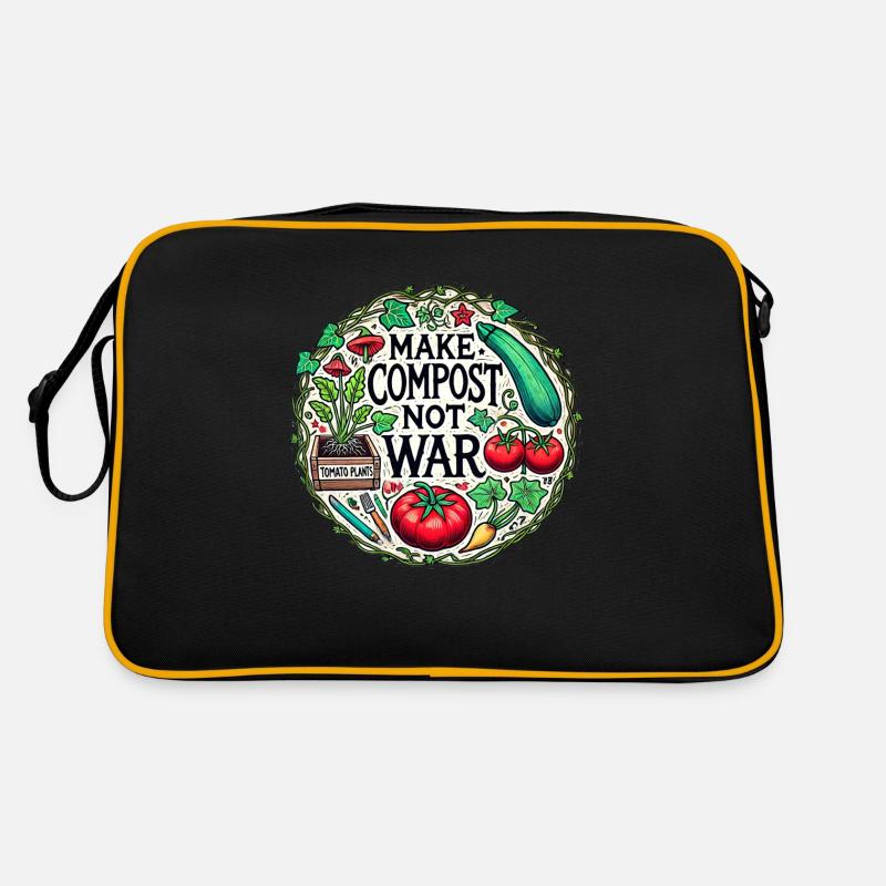 Faites du compost, pas de la guerre Sac Retro