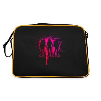 Climbing Bouldering Climber Climbing Women - Retro Bag - black/gold - Back