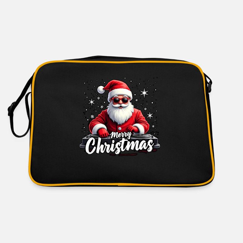 Père Noël DJ - Weihnachtsmann Sac Retro