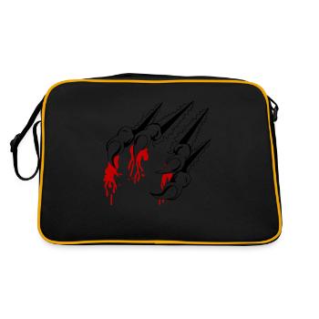 griffes 01 - Sac Retro - noir/or - Dos