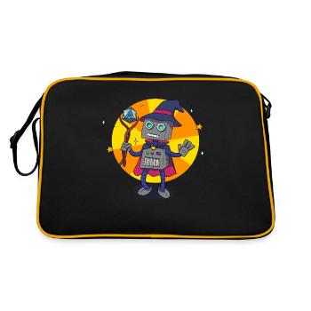 Robowizard - Sac Retro - noir/or - Dos