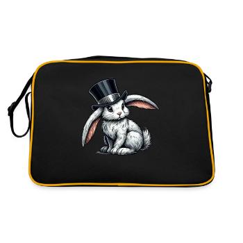 Rabbit Cylinder - Retro Bag - black/gold - Back