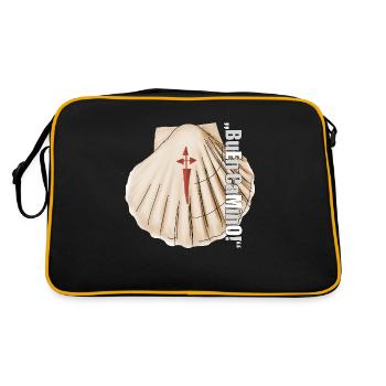 Coquille Saint-Jacques - Sac Retro - noir/or - Dos