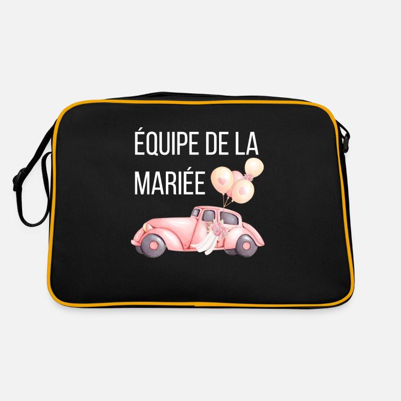 Bridal Team - Car Wedding Retro Bag