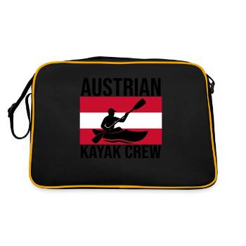 Chemise autrichienne Kayak Crew Kajak - Sac Retro - noir/or - Dos