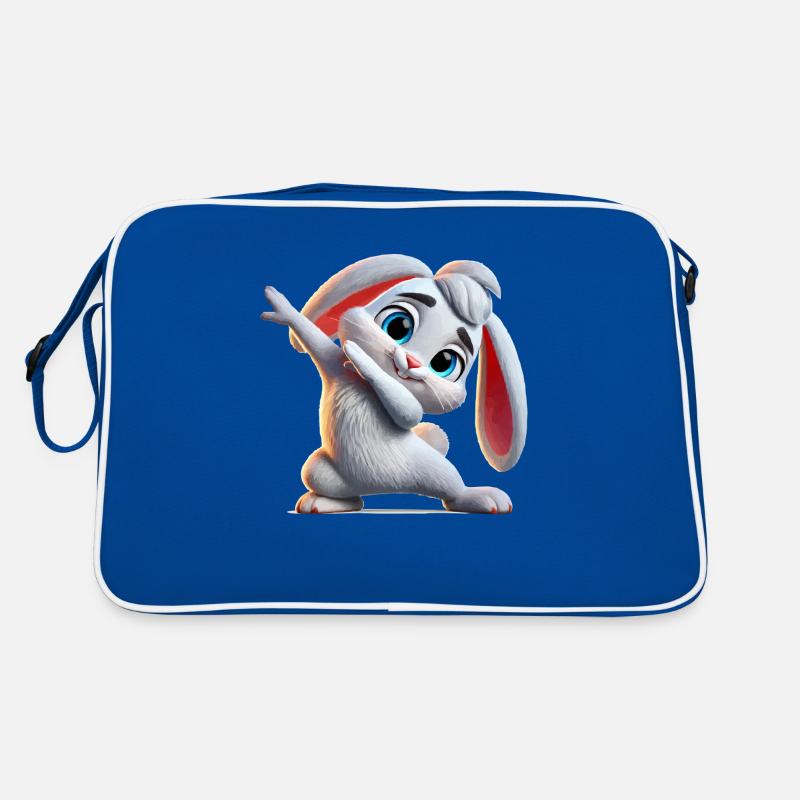 Bunny Dabbing Comic Retro Bag