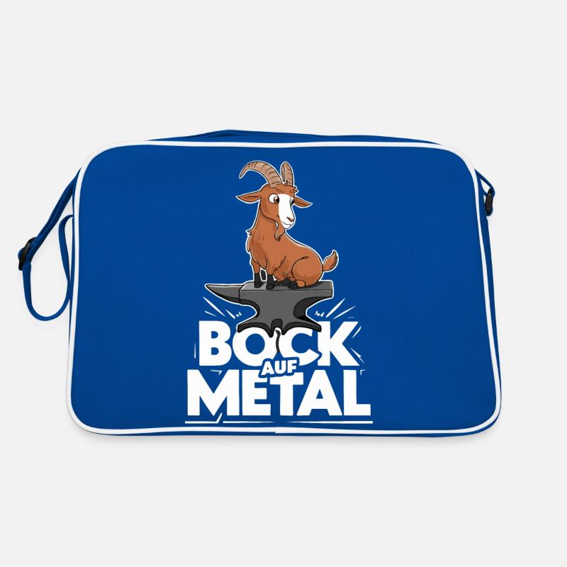 Bock auf Metal Retro Tasche