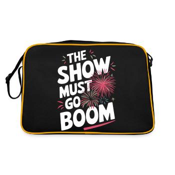 Pyrotechnics Fireworks Pyrotechnics - Retro Bag - black/gold - Back