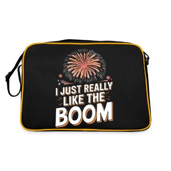 Pyrotechnics Fireworks Pyrotechnics - Retro Bag - black/gold - Back