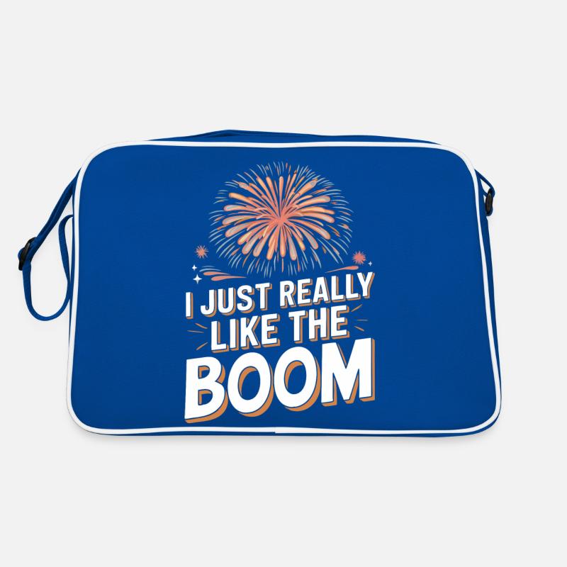 Pyrotechnics Fireworks Pyrotechnics Retro Bag