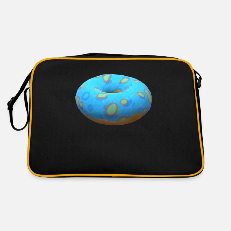 3D Donut Retro Tasche