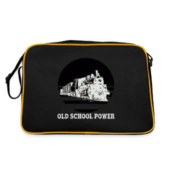 train - Retro Bag - black/gold - Back