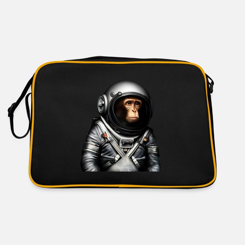 Singe astronaute de l’espace Sac Retro