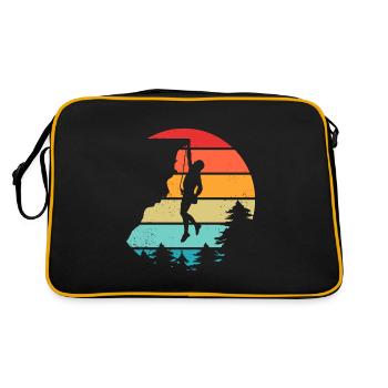 Vintage Trad Climbing - Retro Bag - black/gold - Back