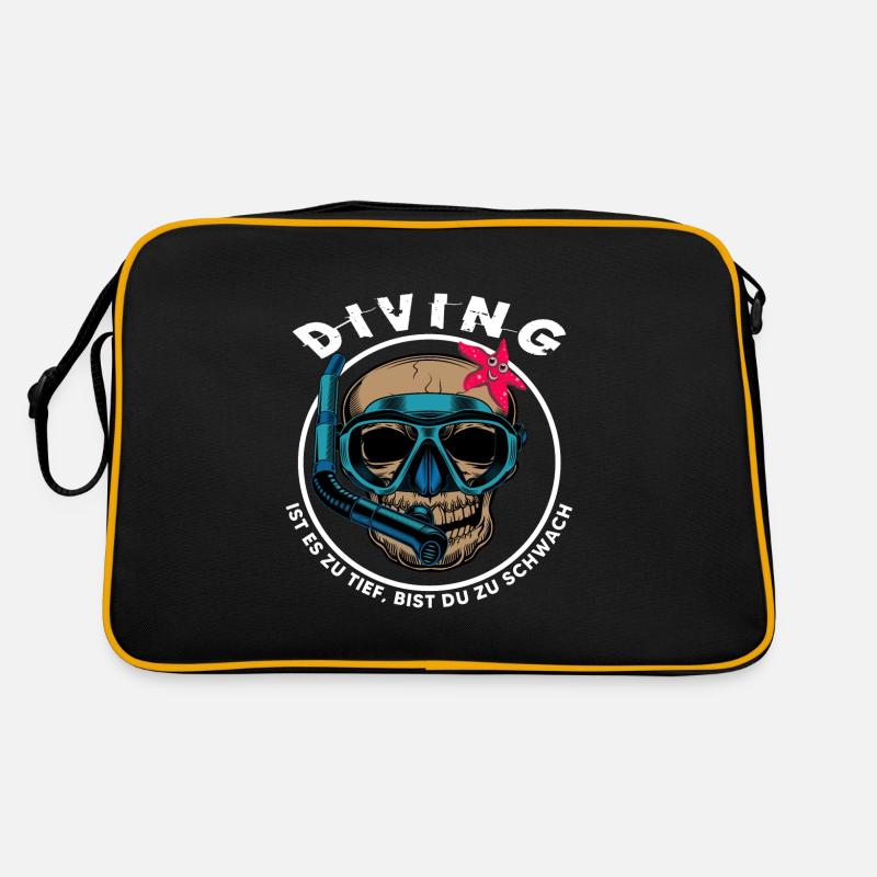 apnoe dive oxygen apnea divers snorkel Retro Bag