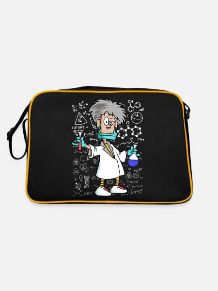 chimie - Sac Retro - noir/or - Dos
