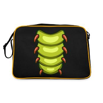 Chenille - Sac Retro - noir/or - Dos
