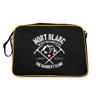 Mont Blanc - Retro Bag - black/gold - Back