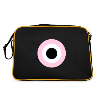 PALERMO ULTRAS - Retro Tasche - Schwarz/Gold - Hinten