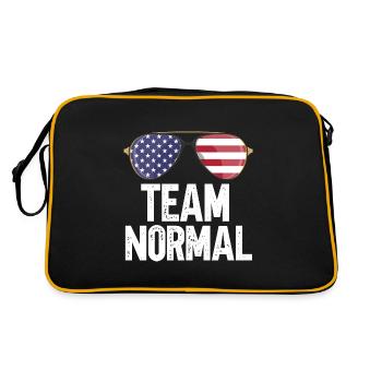 Équipe Normale - Sac Retro - noir/or - Dos