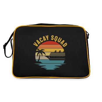 Vacay Squad Family Holidays - Retro Bag - black/gold - Back