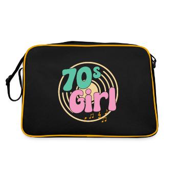 70s Fille 70s Fille Hippie - Sac Retro - noir/or - Dos