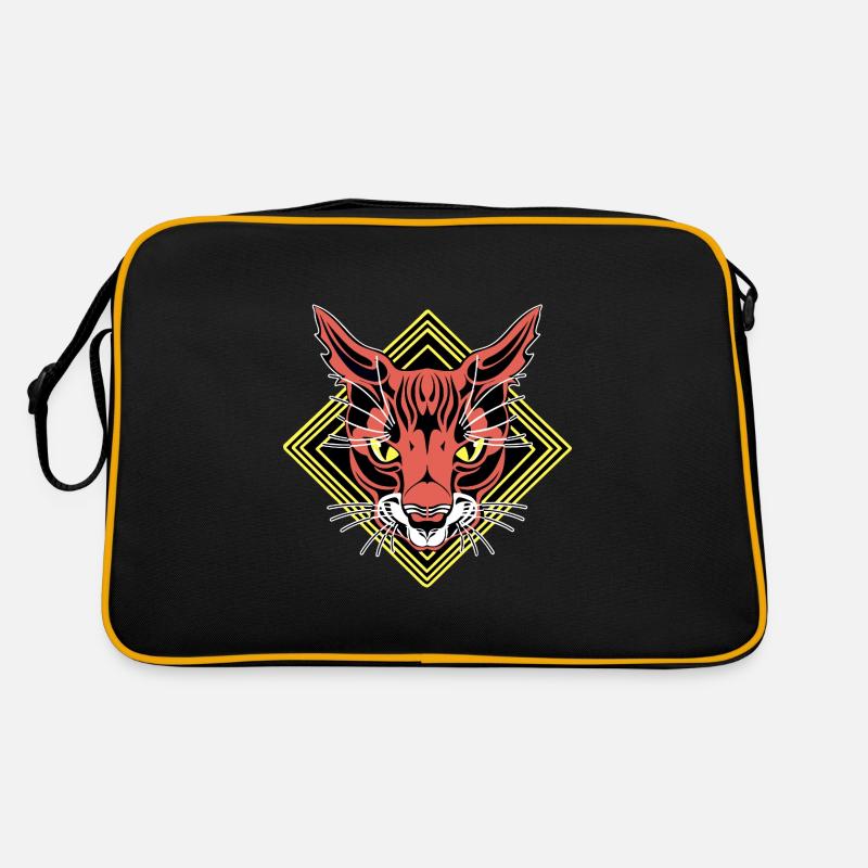 tabby cat Retro Bag