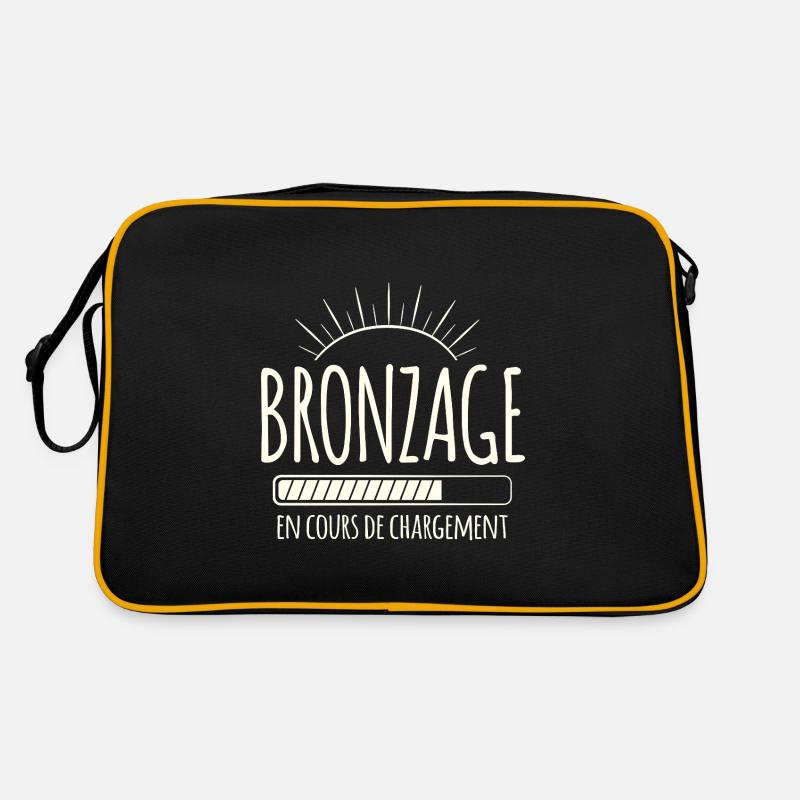 Tan Loading, Summer, Vacation, French Retro Bag
