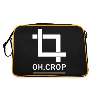 Designer Graphic Designer Designer Artist - Retro Bag - black/gold - Back