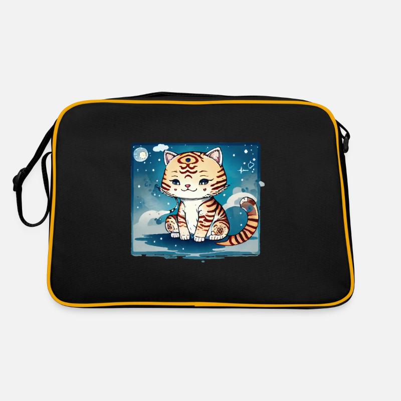 A cat design that couldn't be sweeter. Retro Bag