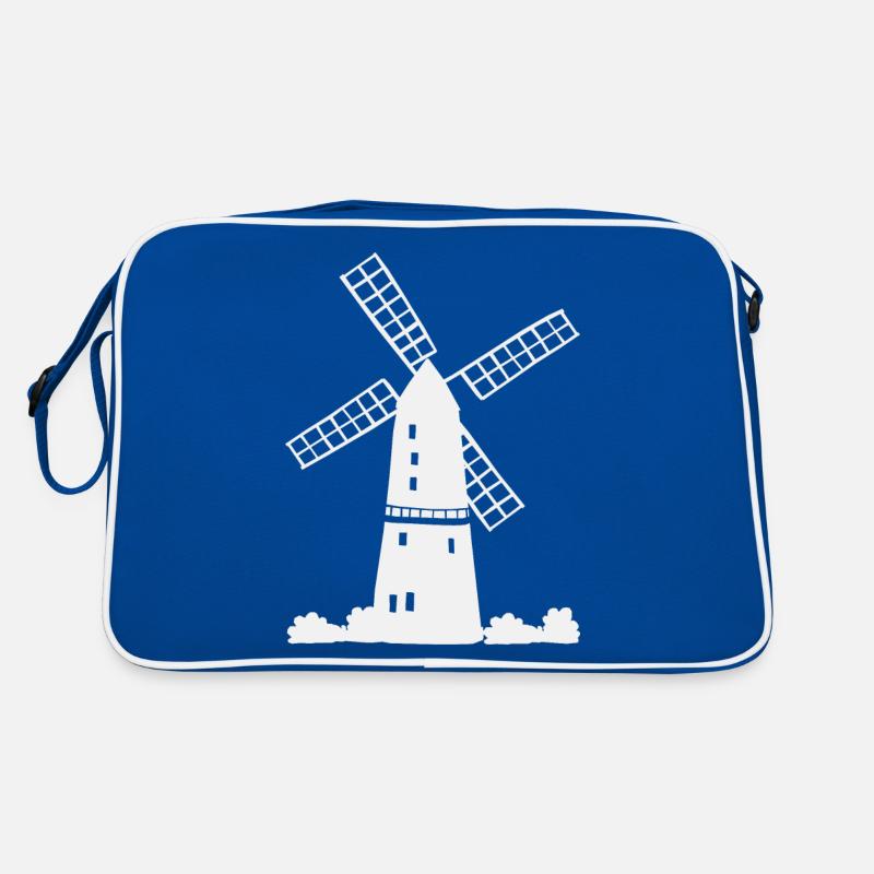 Vacances au moulin à vent Sac Retro