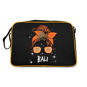 Bali - Sac Retro - noir/or - Dos
