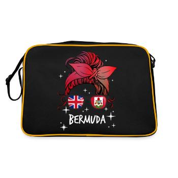Bermudes - Sac Retro - noir/or - Dos
