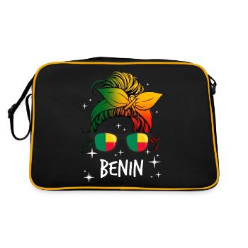 Bermudes - Sac Retro - noir/or - Dos
