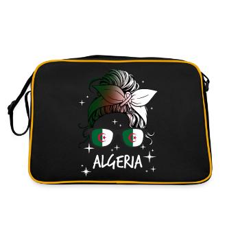 Algérie - Sac Retro - noir/or - Dos
