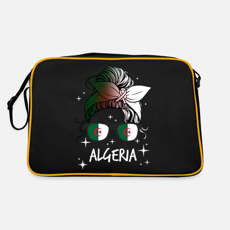 Algérie - Sac Retro - noir/or