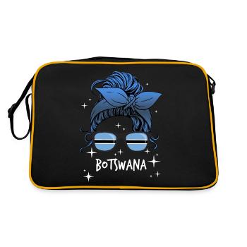 Botswana - Sac Retro - noir/or - Dos