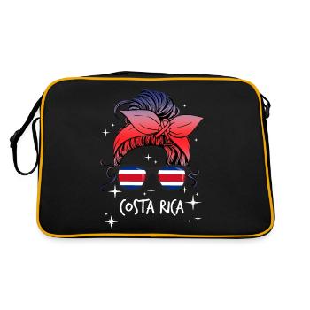 Costa Rica - Retro Bag - black/gold - Back