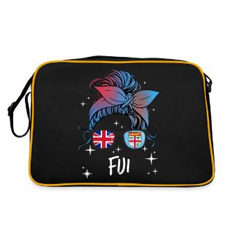 Fiji - Retro Bag - black/gold - Back